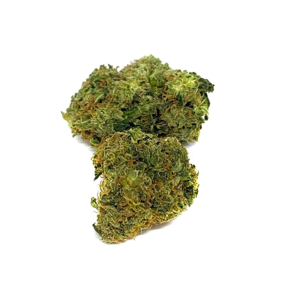 Sour Ripper sativa cannabis flower buds with vibrant trichome-rich texture for dispensary product listing