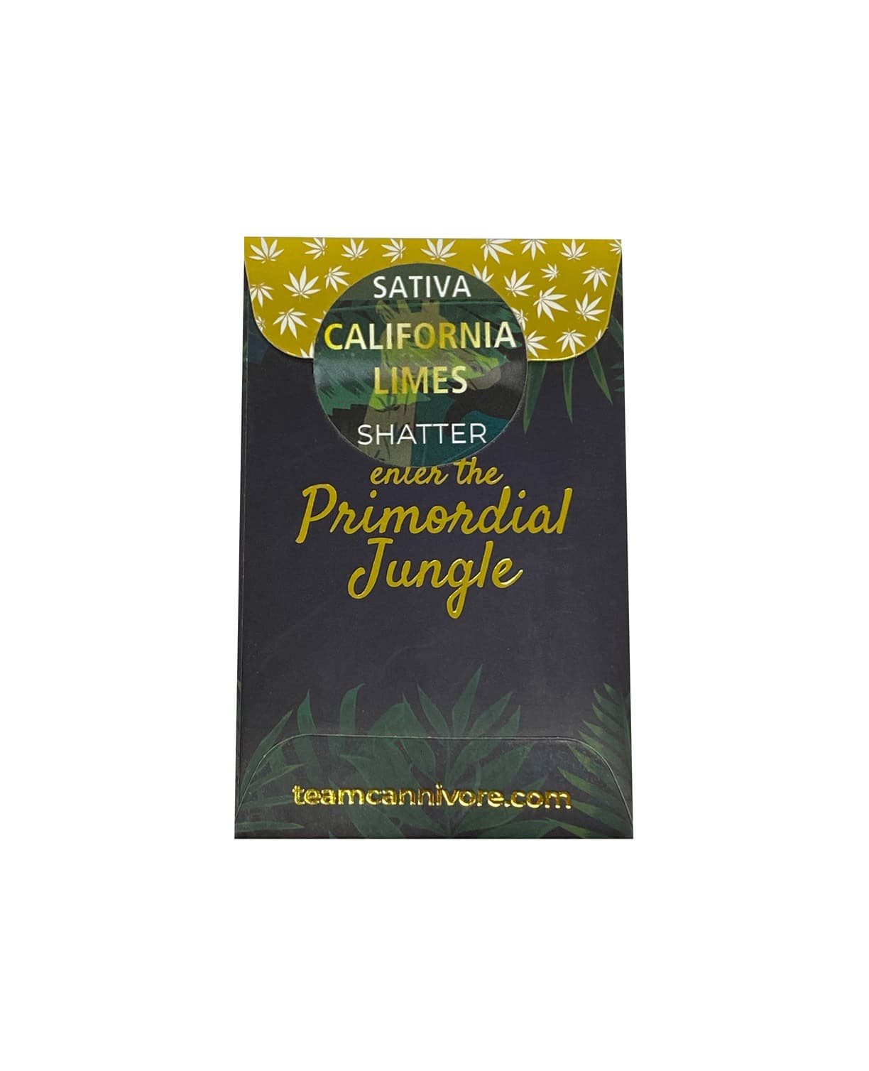 California Lime sativa shatter concentrate amber golden translucent cannabis extract close up