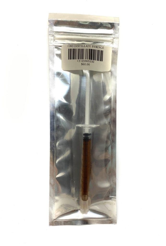 Delta 8 CBD distillate syringe concentrate 64mg from Company 35