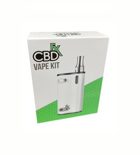 CBD FX vape kit for concentrates, compact portable vaping device with sleek design for CBD use