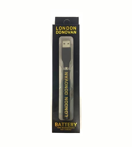 USB vape battery by Company 120 for concentrate cartridges with USB charging capability