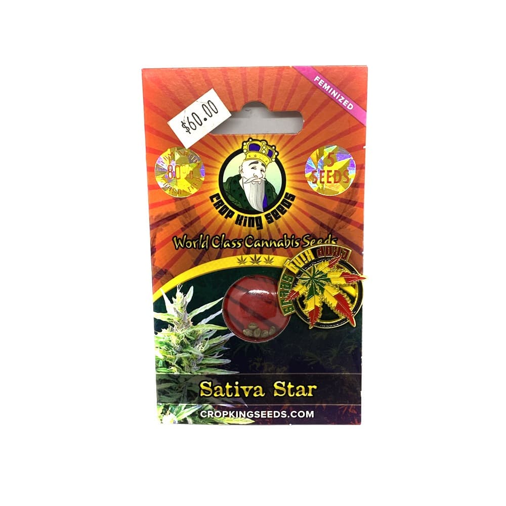 Bubblegum Seeds sativa star cannabis seeds close-up view