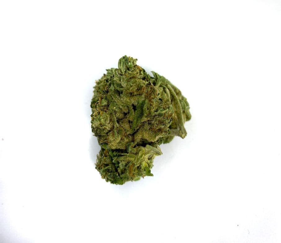 Wedding Cake cannabis flower dense frosty buds with crystalline trichomes premium hundredth dollar ounce strain