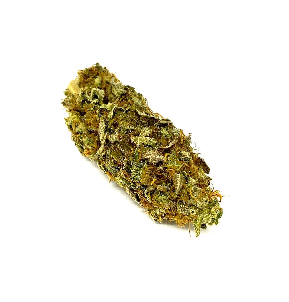 Jedi Kush peanut butter cannabis strain 91oz product with 84 percent THC indica hybrid flower buds