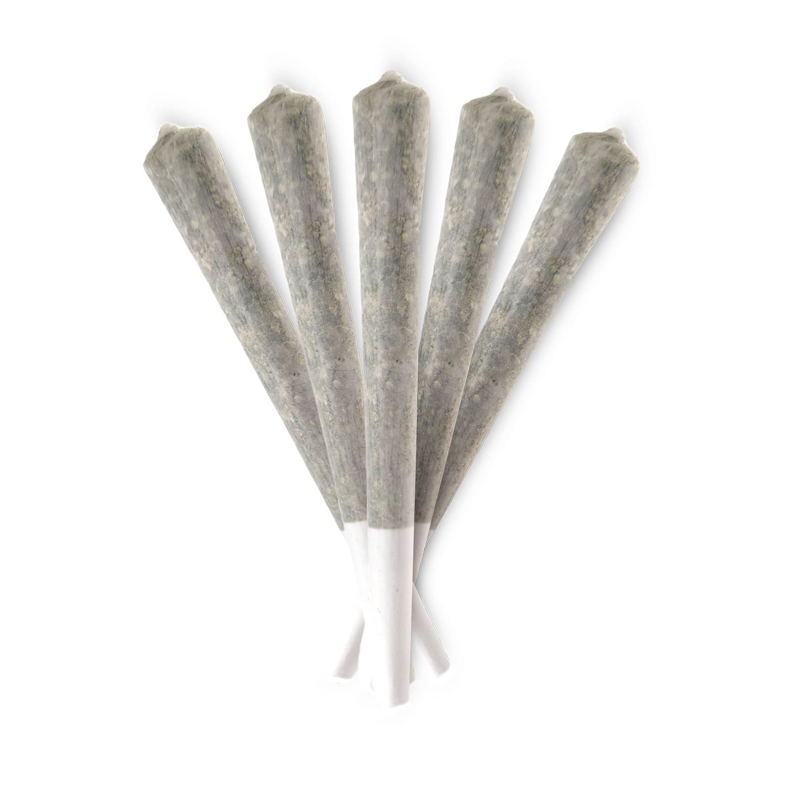 5 pack of 1g sativa prerolls cannabis joints bundled together