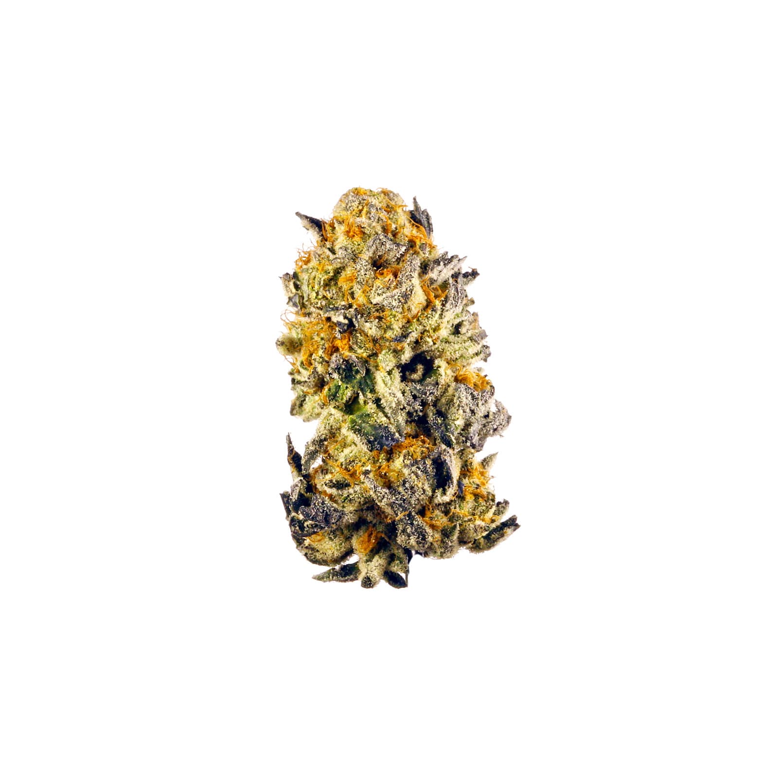 Purple Runtz cannabis flower, vibrant purple-hued buds with frosty trichomes, premium daily ounce strain