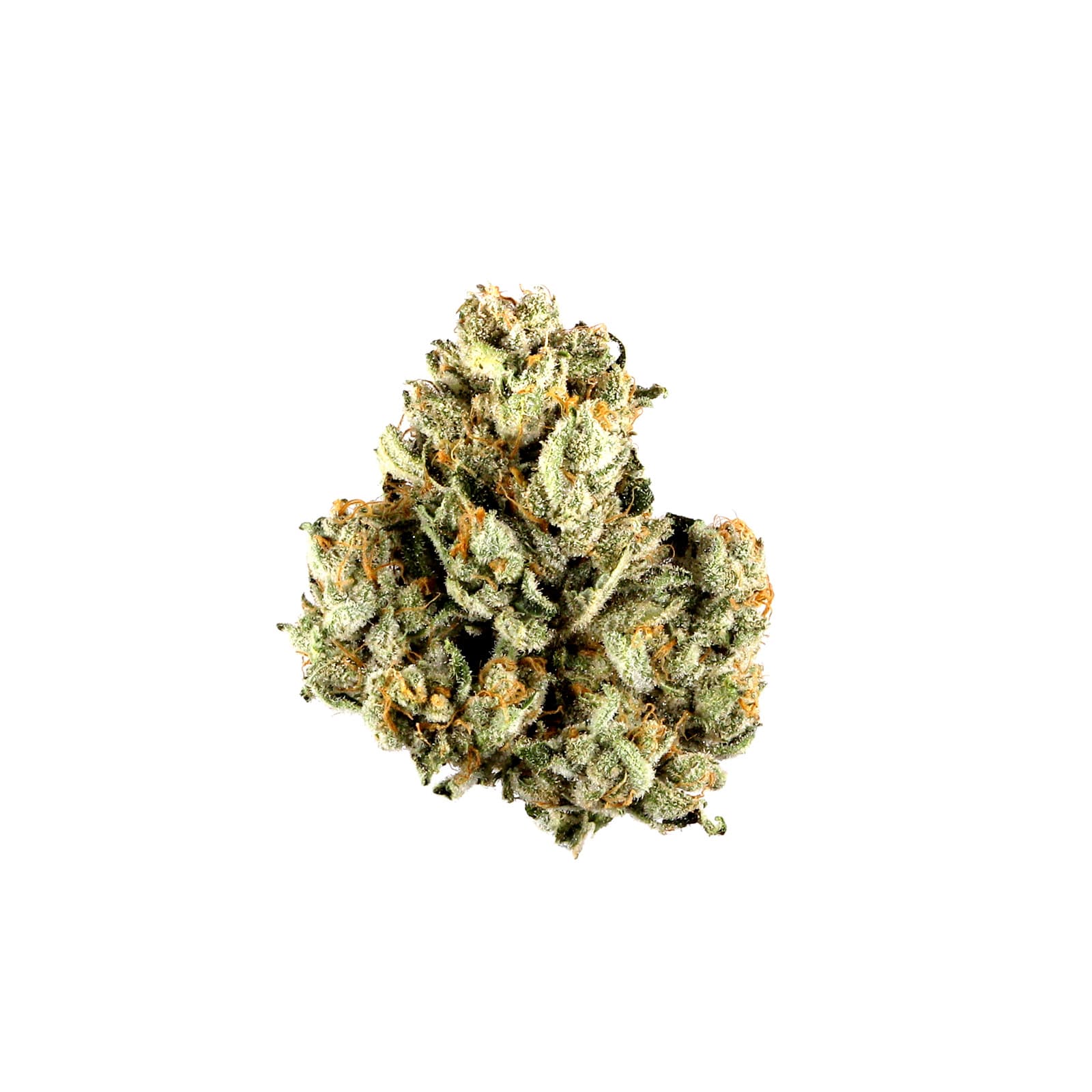 Fuzzy Peach daily ounce cannabis product packaging with strain details for a peach flavored variety