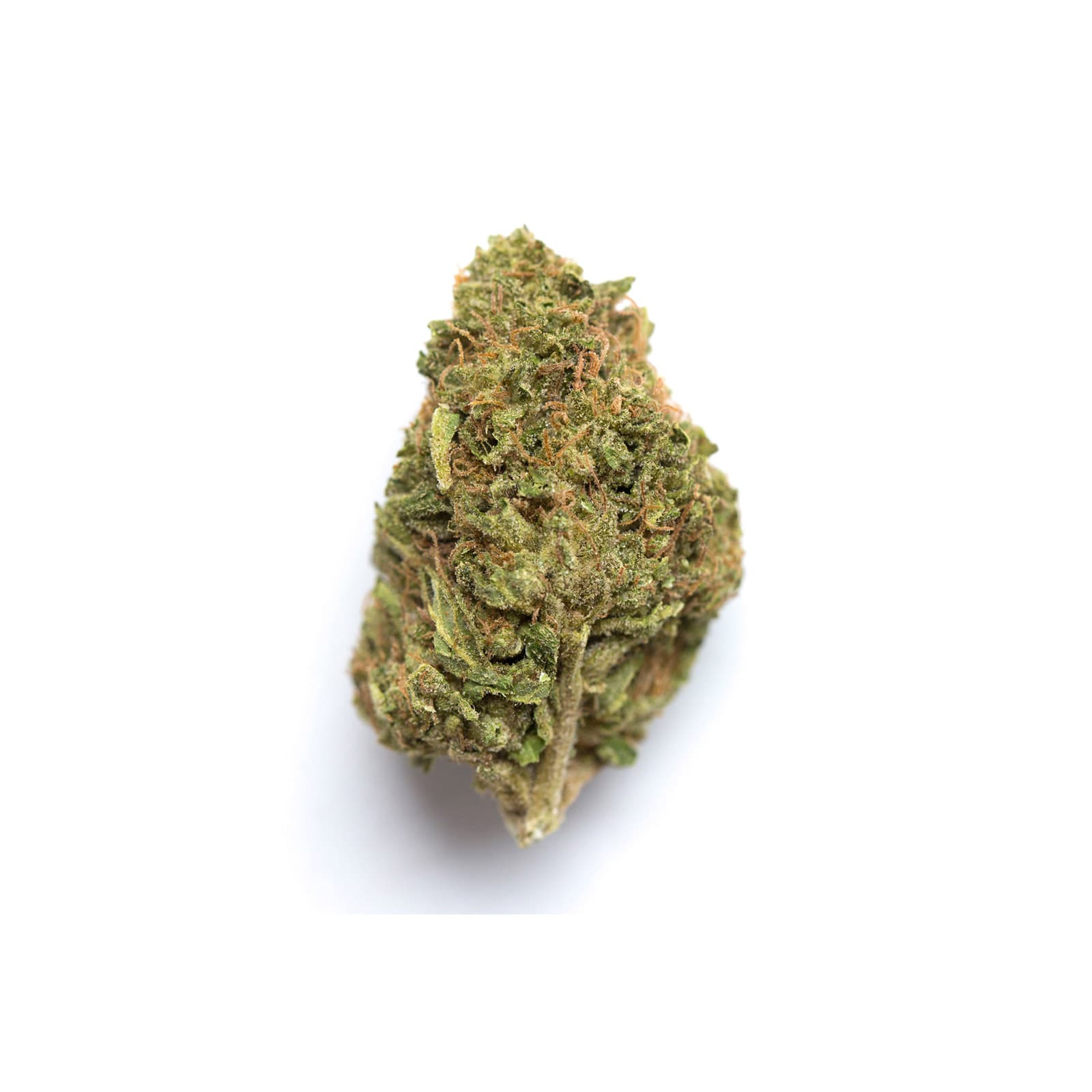 Lemon Kush Cake cannabis flower buds with frosty trichomes and vibrant green coloring