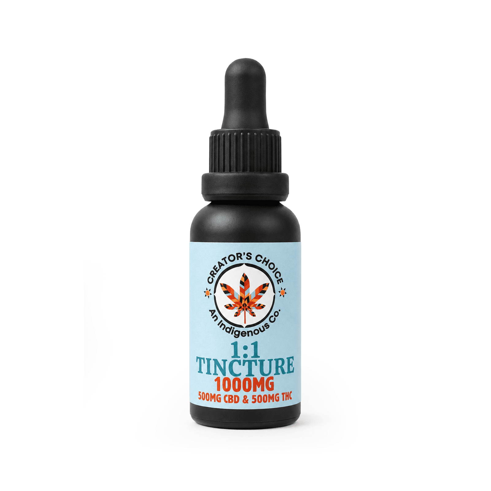1:1 Tincture 500mg THC / CBD