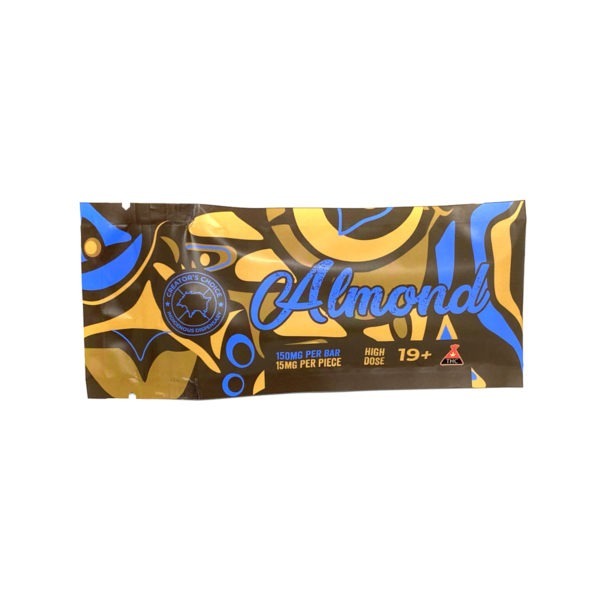 THC Chocolate Bars - Almond