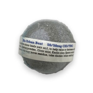 Bath Bombs - His Urban Beat 50mg CBD / 50mg THC