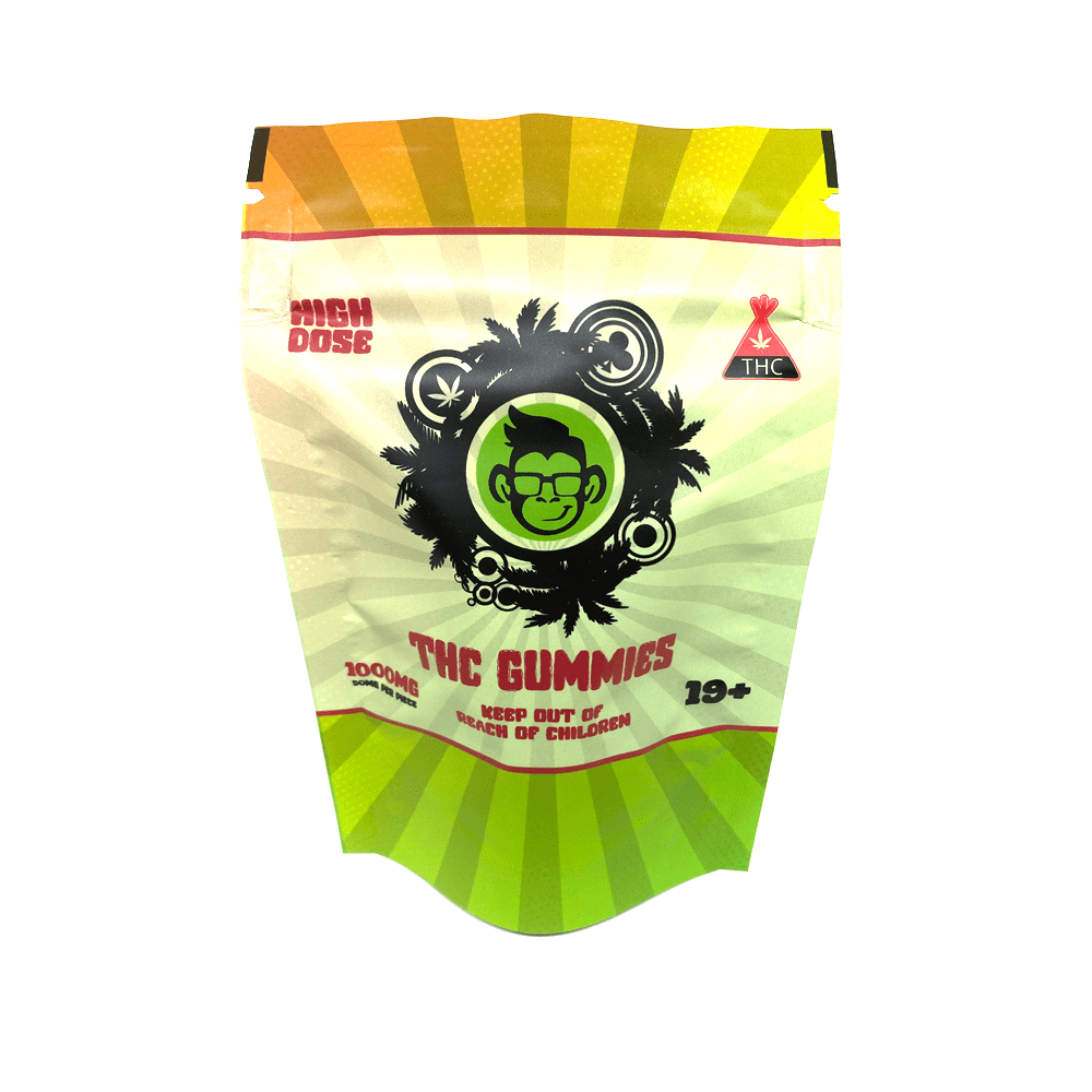 Green Monkey 1000mg THC Assorted Gummies – Creator's Choice